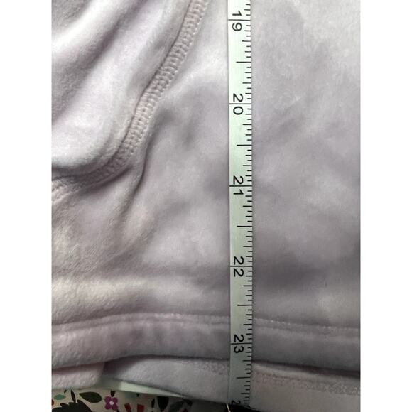 More Than Magic Velour Hoodie Girls Size X-Large 12-14 Lilac Sequin Zip Up - Picture 10 of 12
